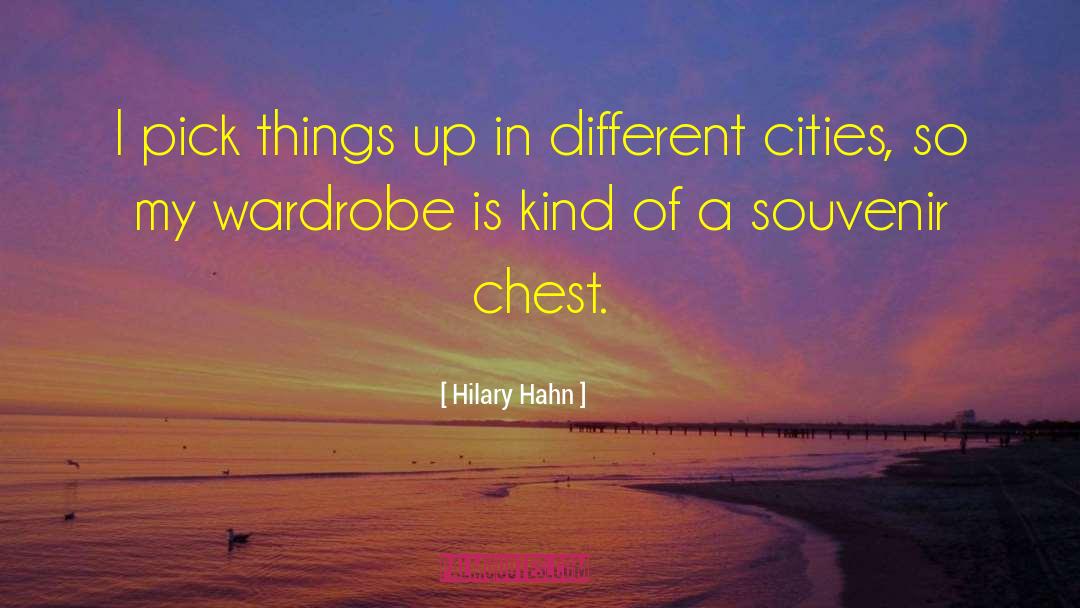 Souvenir quotes by Hilary Hahn