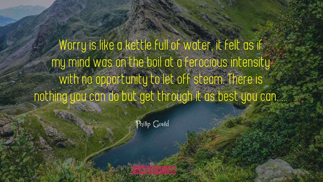 Sovani Water quotes by Philip Gould