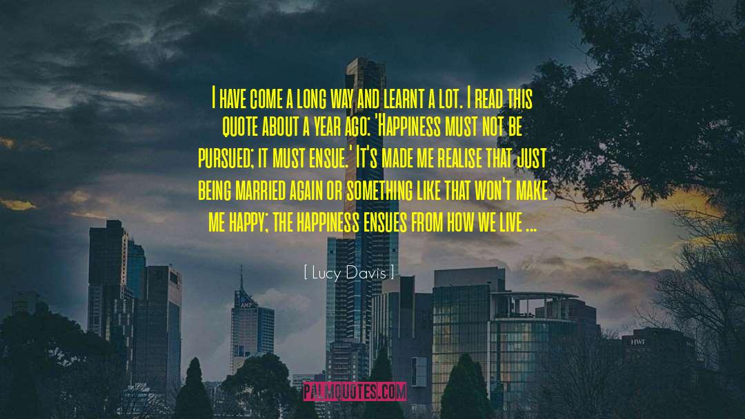 Sovanna Davis quotes by Lucy Davis