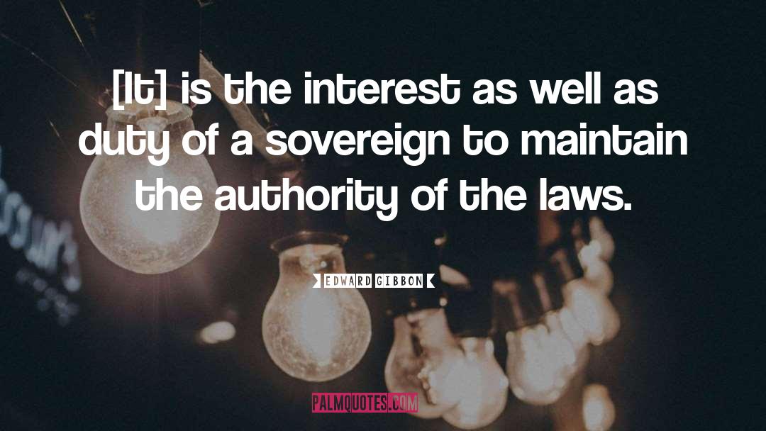 Sovereign quotes by Edward Gibbon