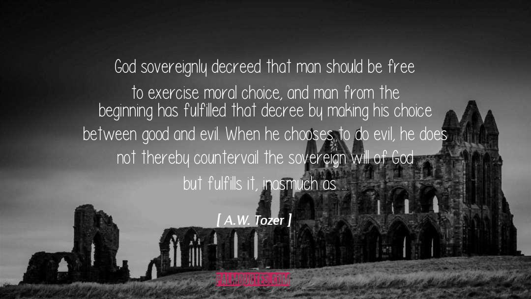 Sovereignty quotes by A.W. Tozer