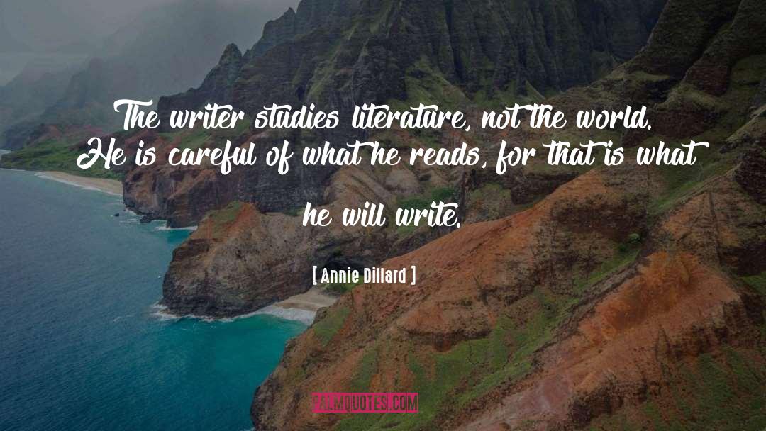 Soviet Literature quotes by Annie Dillard