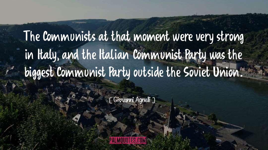 Soviet quotes by Giovanni Agnelli