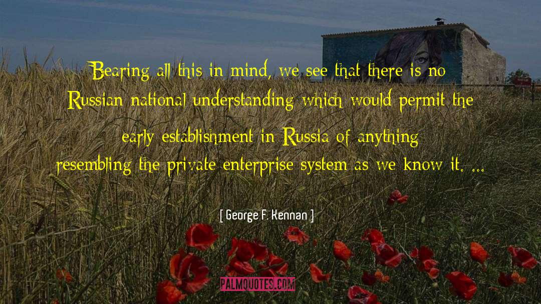 Soviet Russia quotes by George F. Kennan