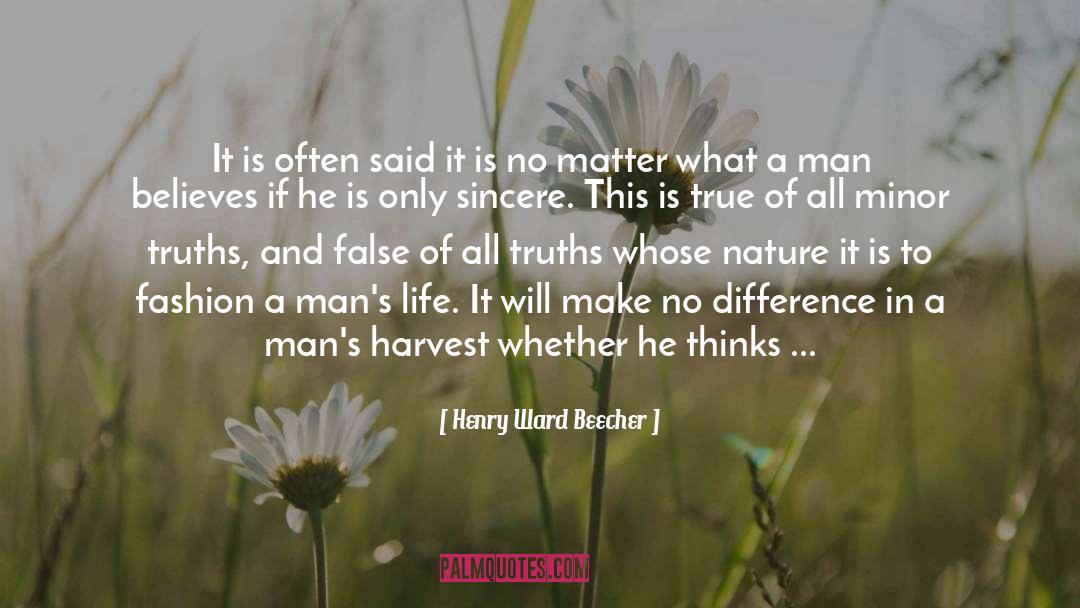 Sowing quotes by Henry Ward Beecher