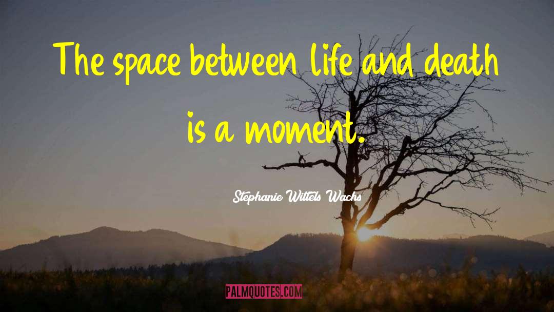 Space Between Fingers quotes by Stephanie Wittels Wachs