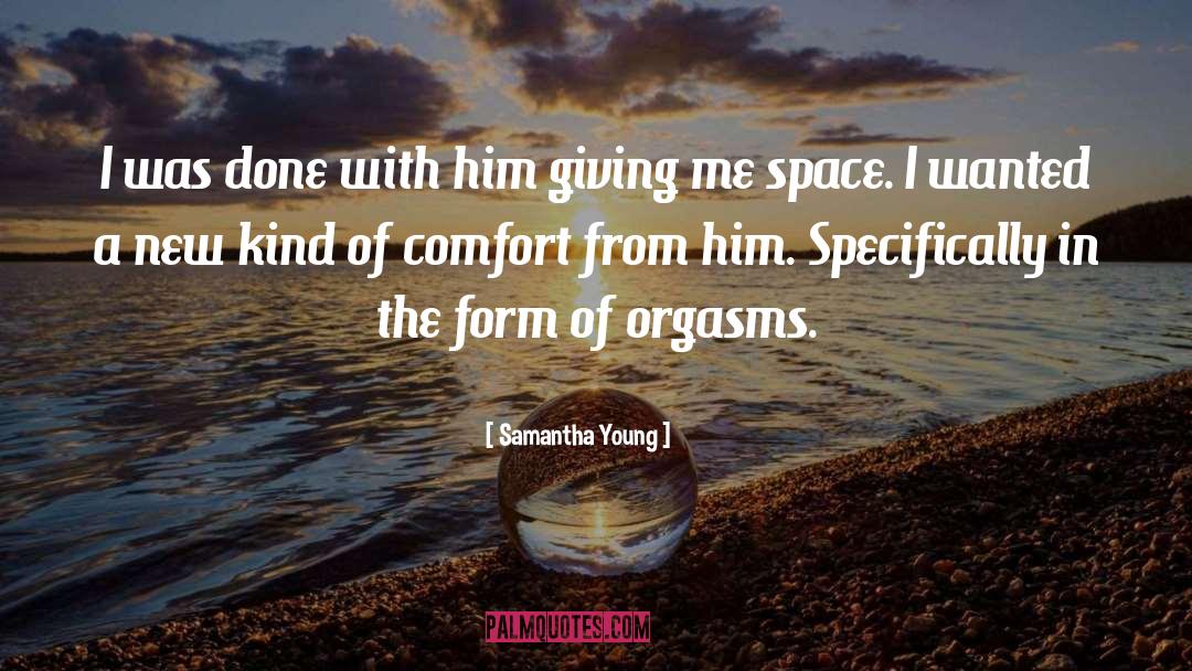 Space Orb quotes by Samantha Young