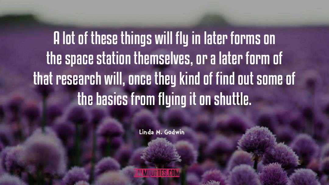 Space Station quotes by Linda M. Godwin