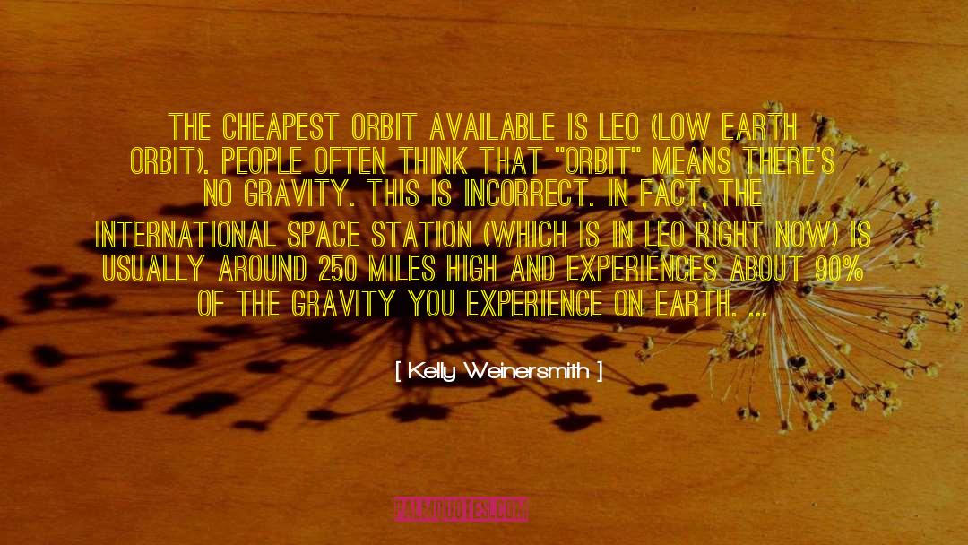 Space Station quotes by Kelly Weinersmith