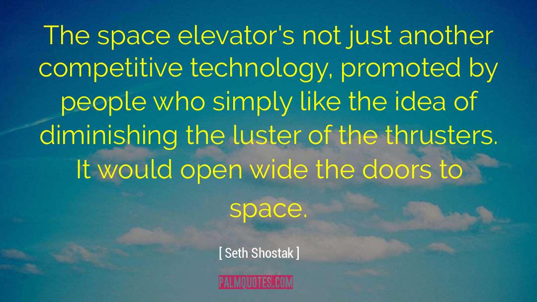 Space Technology quotes by Seth Shostak