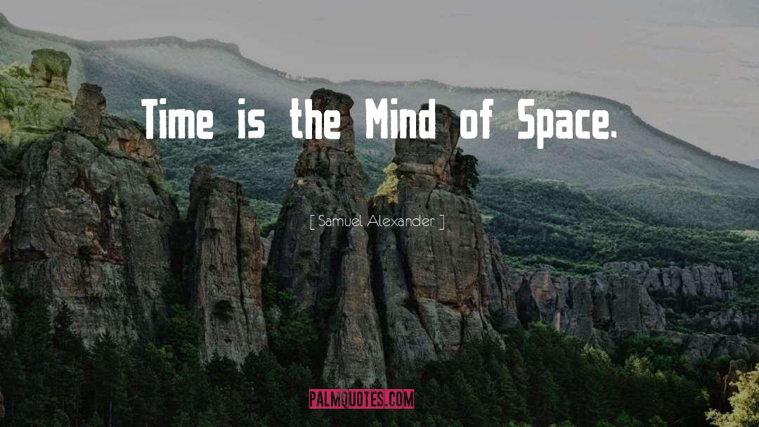 Space Time quotes by Samuel Alexander