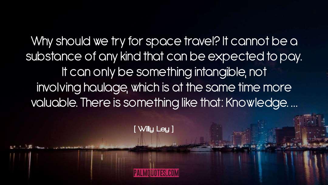 Space Travel quotes by Willy Ley