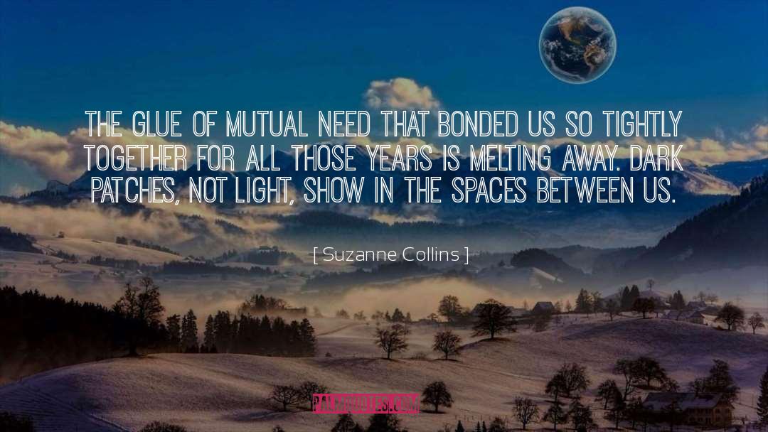 Spaces quotes by Suzanne Collins