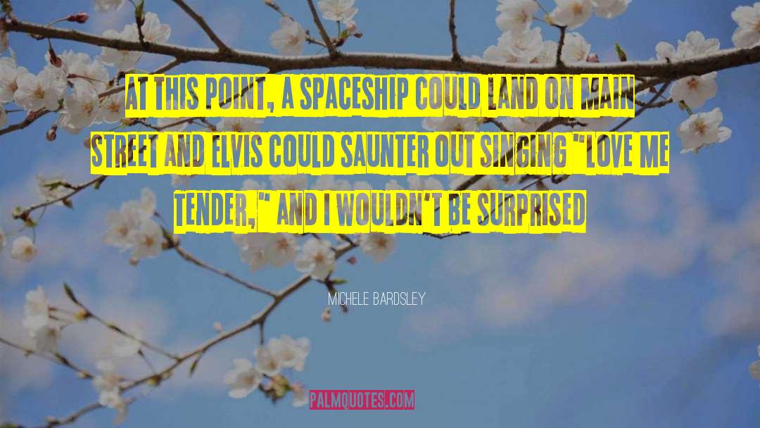 Spaceship quotes by Michele Bardsley