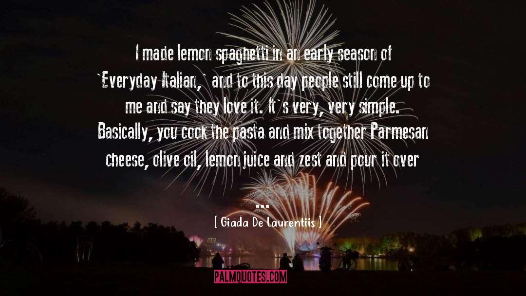 Spaghetti quotes by Giada De Laurentiis