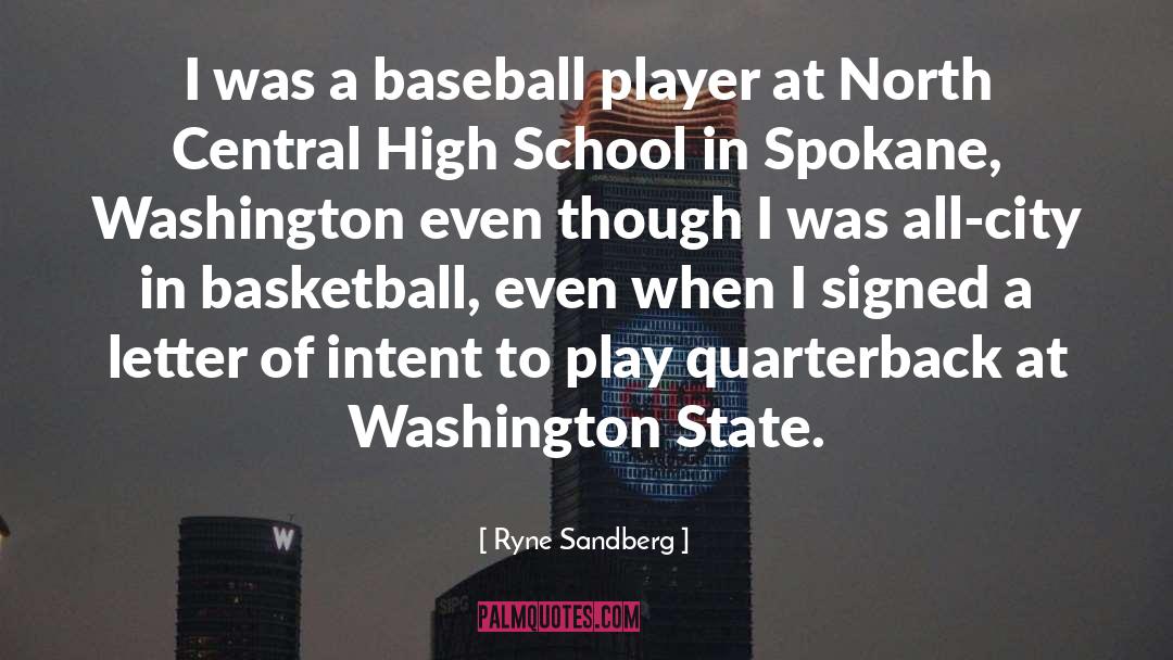 Spaldings Spokane quotes by Ryne Sandberg
