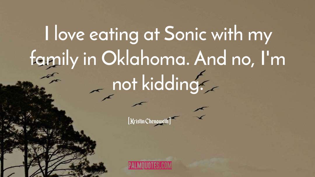 Spanic Sonic quotes by Kristin Chenoweth