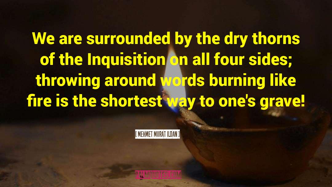 Spanish Inquisition quotes by Mehmet Murat Ildan