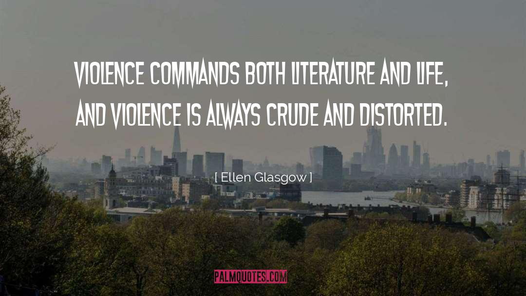 Spanish Literature quotes by Ellen Glasgow