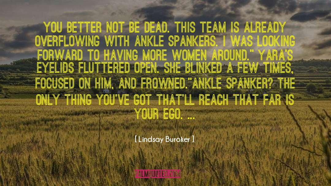 Spankers Position quotes by Lindsay Buroker