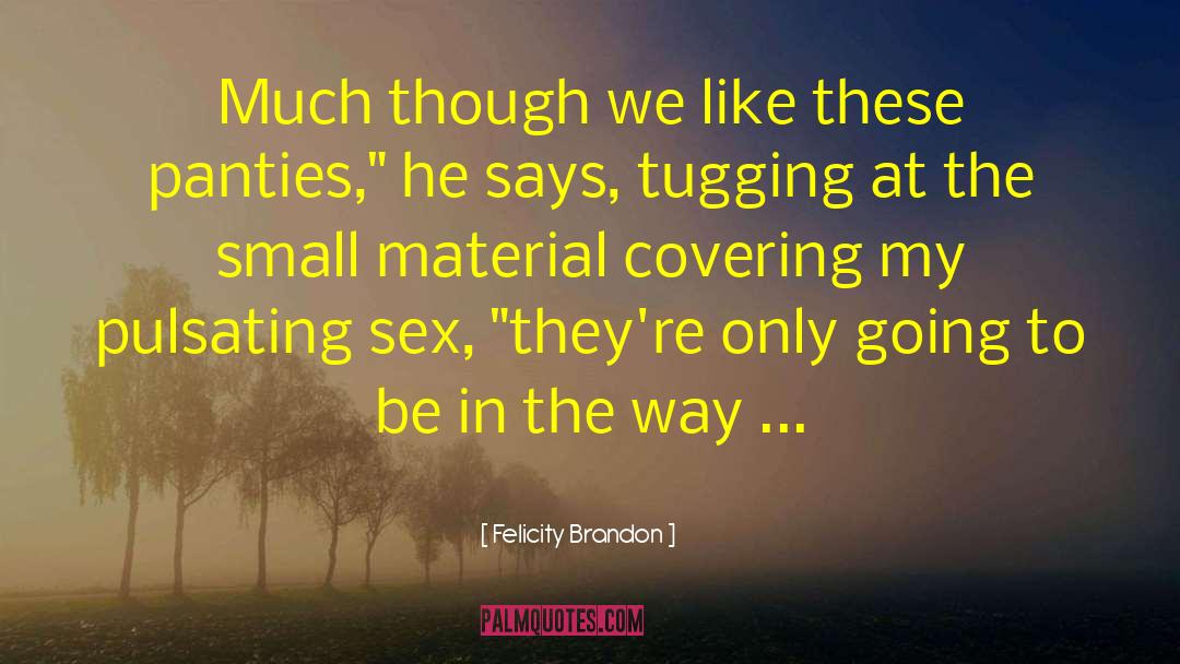 Spanking quotes by Felicity Brandon