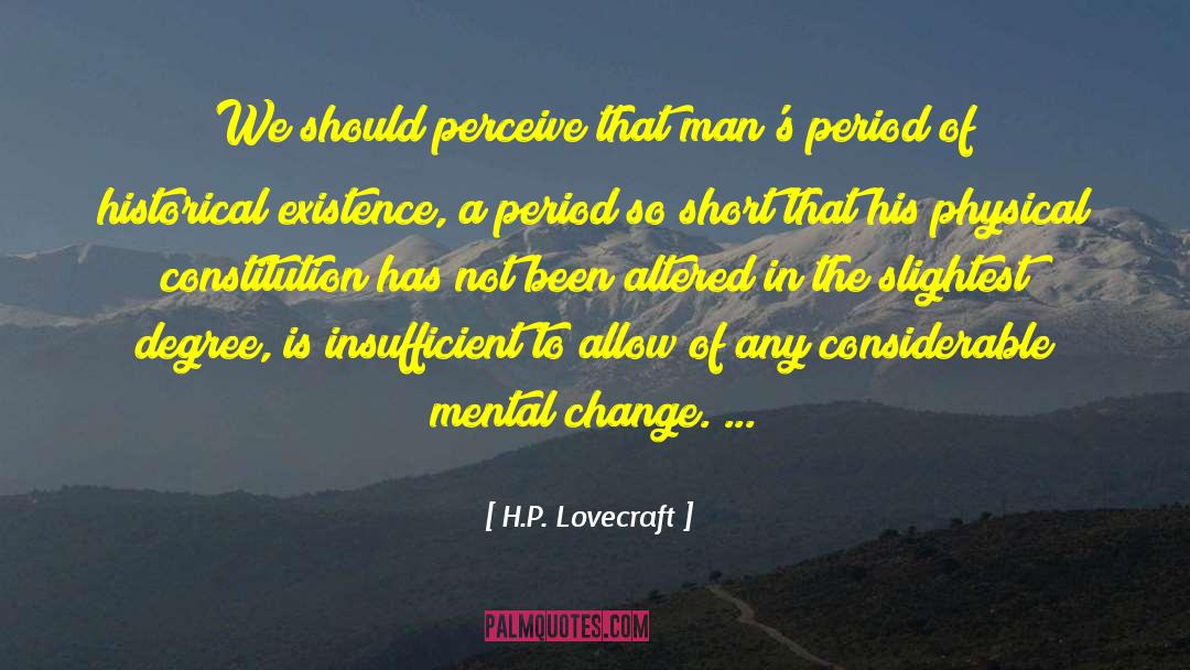 Spare Change quotes by H.P. Lovecraft