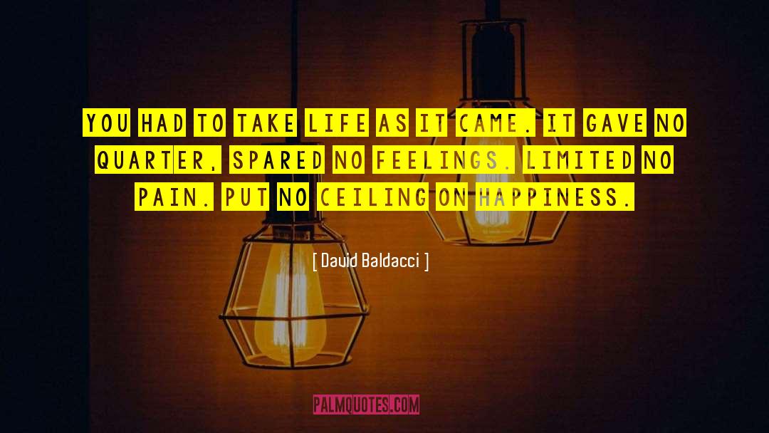Spared quotes by David Baldacci