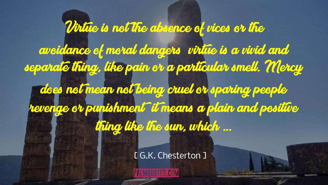 Sparing quotes by G.K. Chesterton