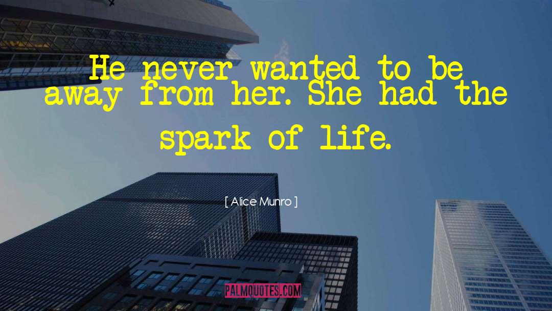 Spark Of Life quotes by Alice Munro