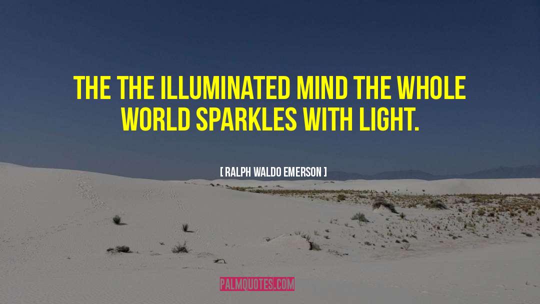 Sparkles quotes by Ralph Waldo Emerson