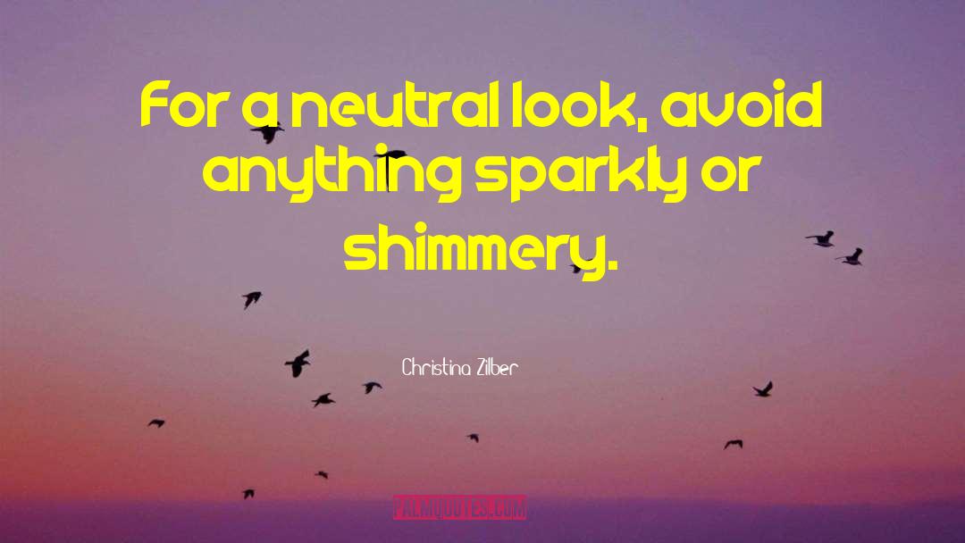 Sparkly quotes by Christina Zilber