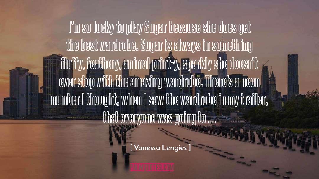 Sparkly quotes by Vanessa Lengies
