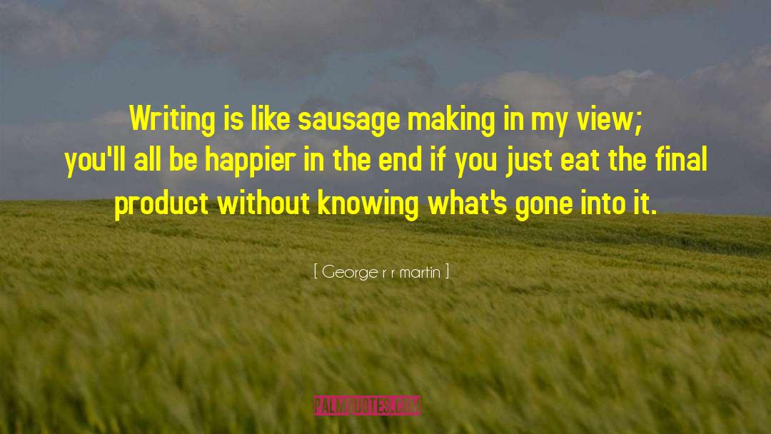 Sparrer Sausage quotes by George R R Martin