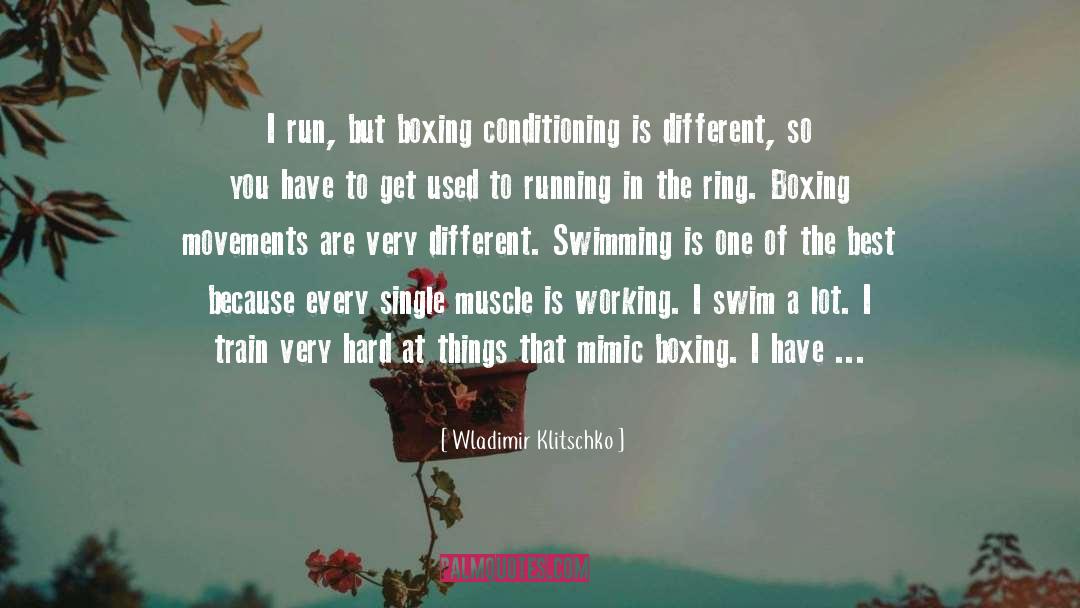 Sparring quotes by Wladimir Klitschko