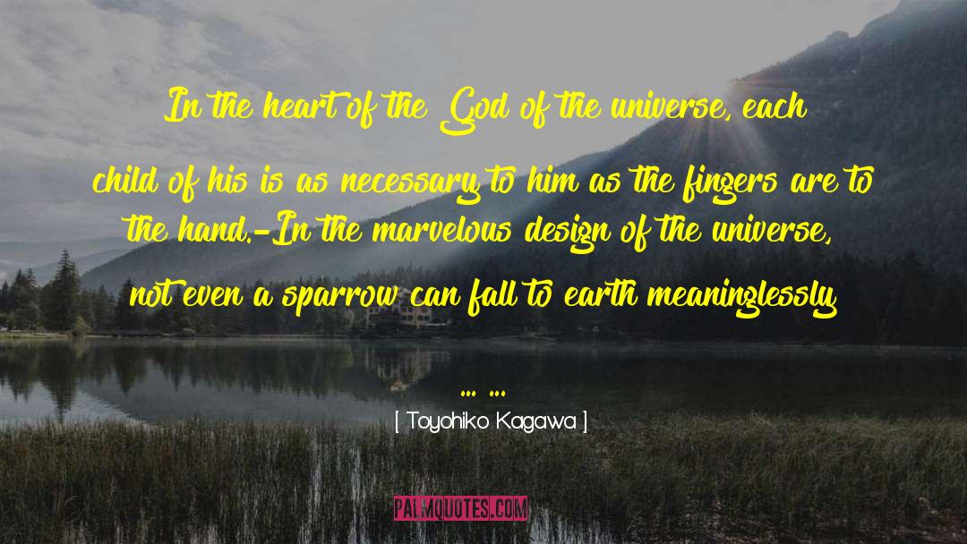 Sparrows quotes by Toyohiko Kagawa