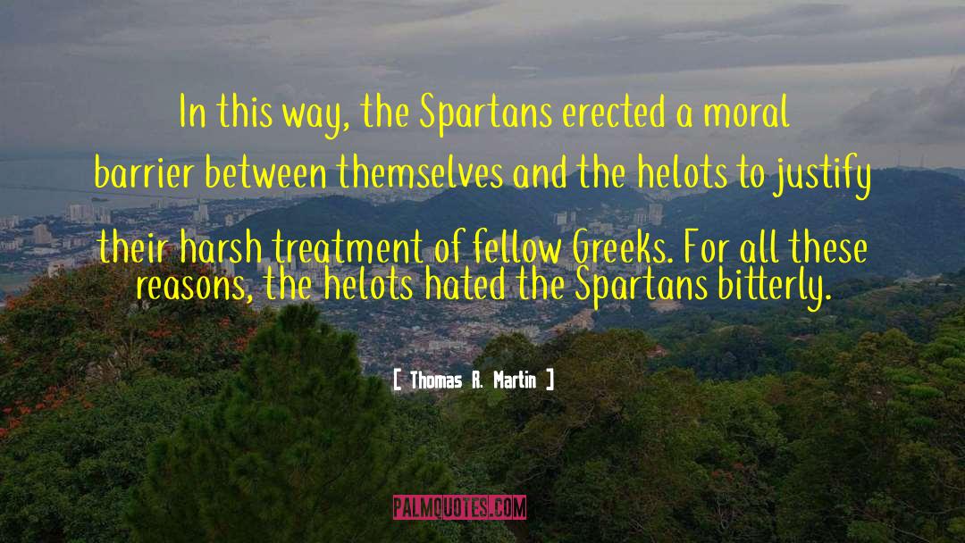 Sparta quotes by Thomas R. Martin