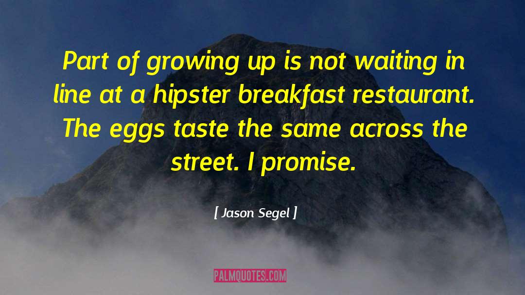 Spasso Restaurant quotes by Jason Segel