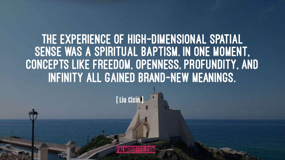 Spatial quotes by Liu Cixin