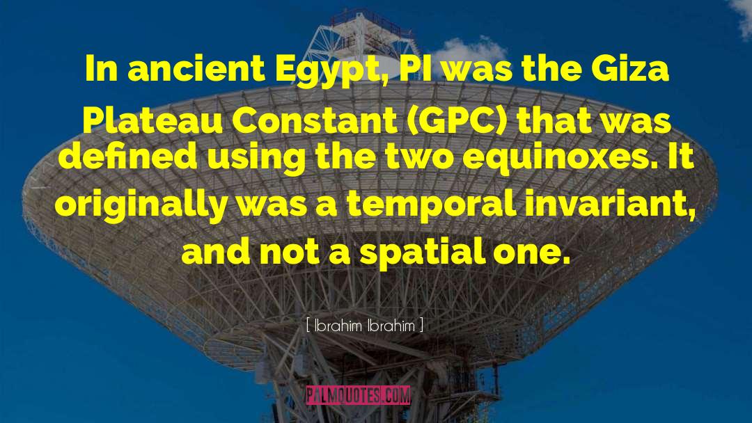 Spatial quotes by Ibrahim Ibrahim