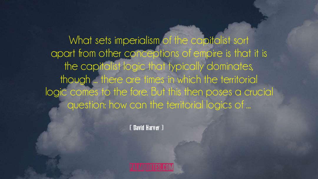 Spatial quotes by David Harvey