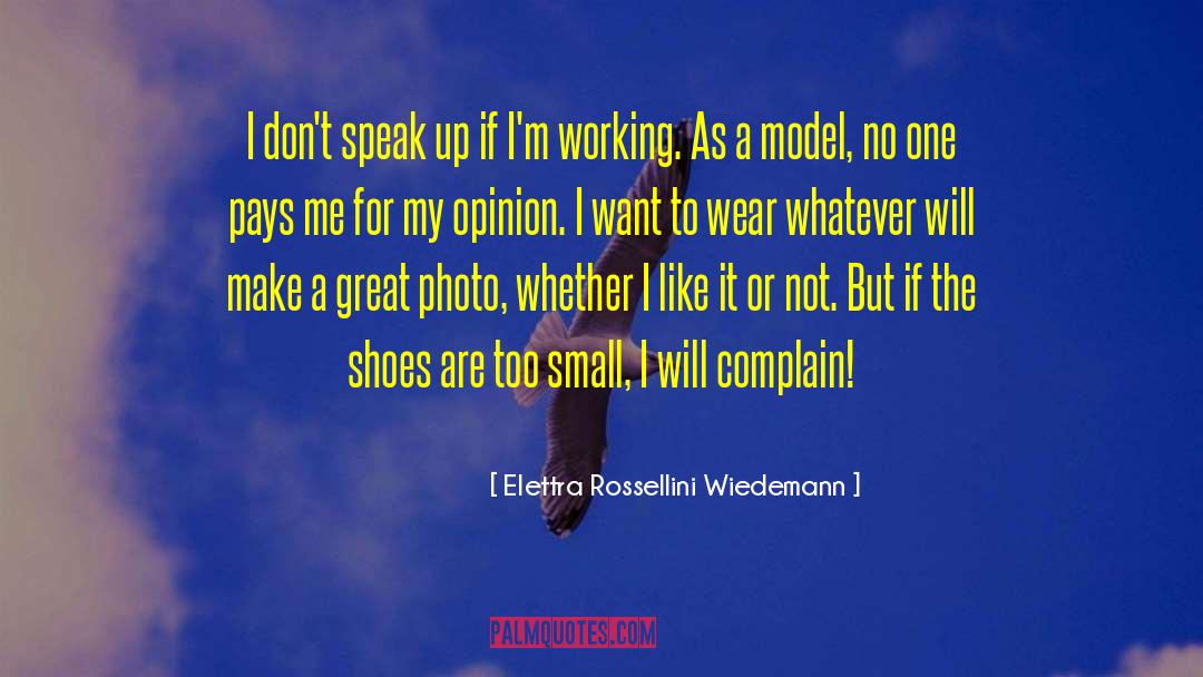 Speak Up quotes by Elettra Rossellini Wiedemann