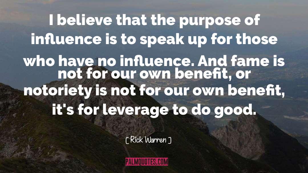 Speak Up quotes by Rick Warren