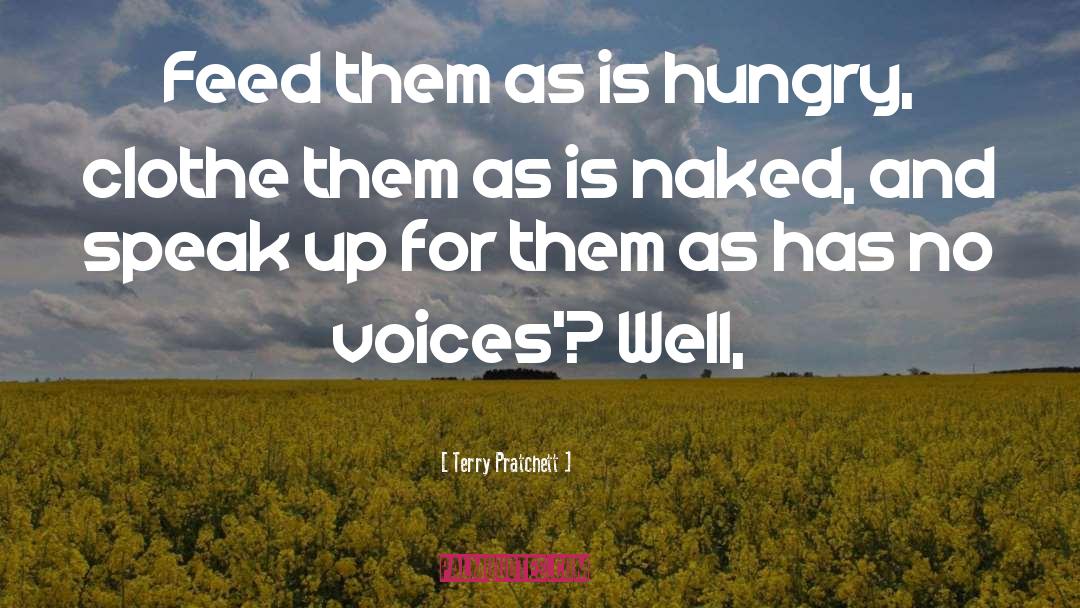 Speak Up quotes by Terry Pratchett