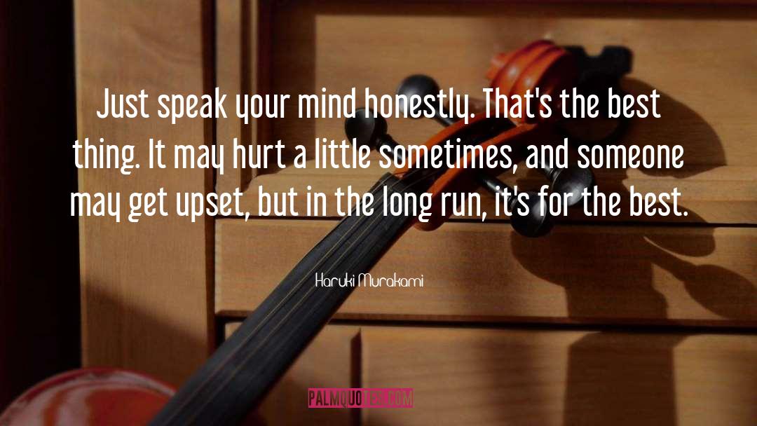 Speak Your Mind quotes by Haruki Murakami