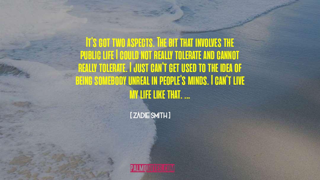 Speaking In Public quotes by Zadie Smith