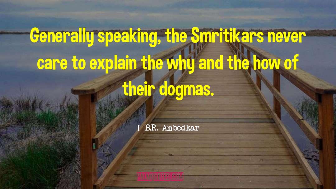 Speaking Negatively quotes by B.R. Ambedkar