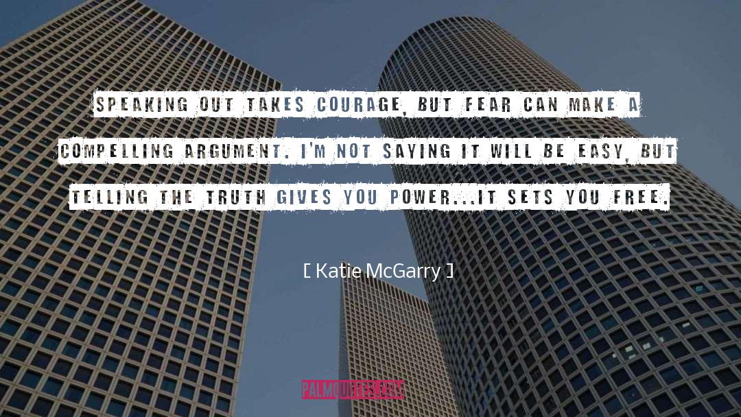 Speaking Out quotes by Katie McGarry