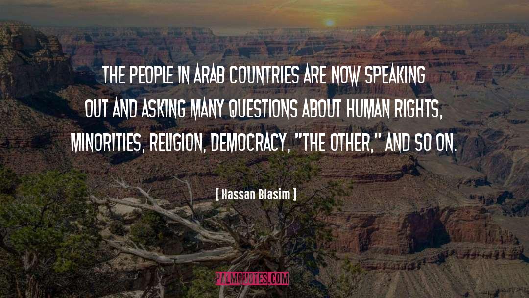 Speaking Out quotes by Hassan Blasim