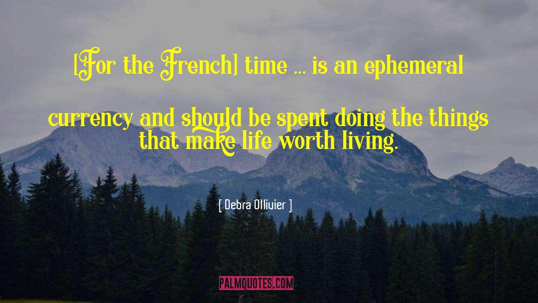 Speaks French quotes by Debra Ollivier