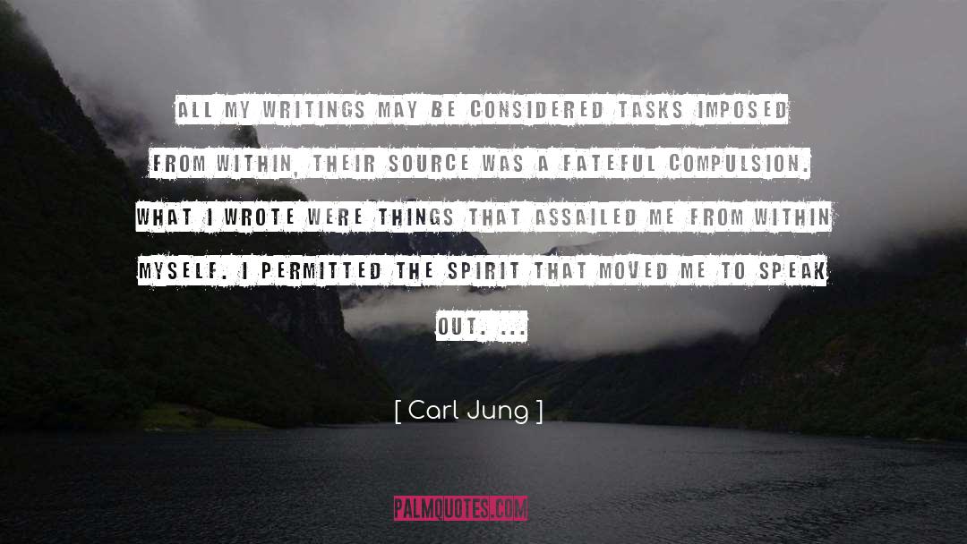 Speaks Out quotes by Carl Jung